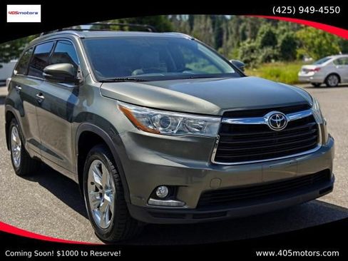 Used 2015 Toyota Highlander Limited Platinum AWD/4WD image 1