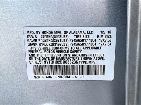 Used 2011 Honda Pilot Touring image 37