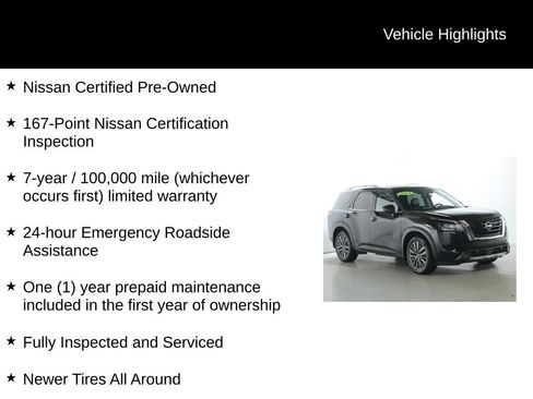 Certified 2023 Nissan Pathfinder SL w/ SL Premium Package AWD/4WD image 4
