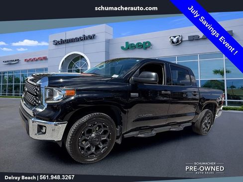 Used 2021 Toyota Tundra SR5 w/ SR5 Leather Package RWD image 3