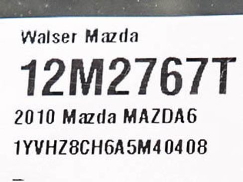 Used 2010 MAZDA MAZDA6 i Touring FWD image 28