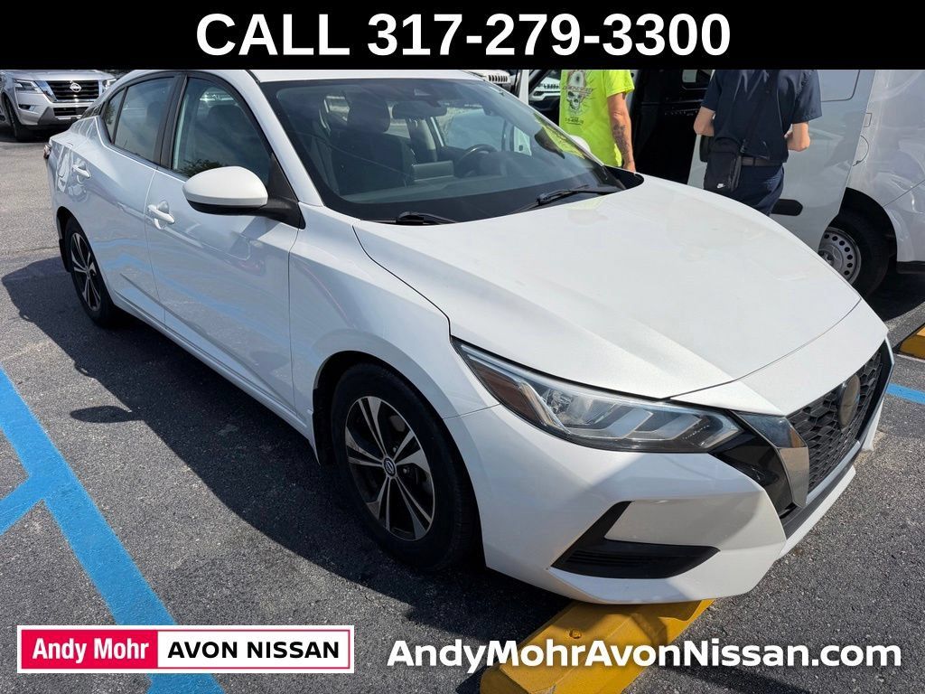 Used 2021 Nissan Sentra SV FWD image 1