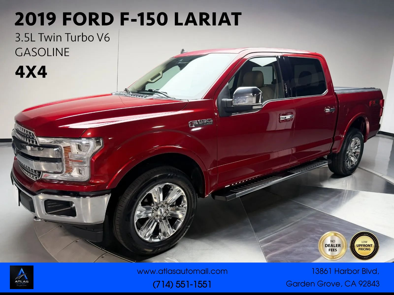 Used 2019 Ford F150 Lariat w/ Equipment Group 502A Luxury AWD/4WD image 1