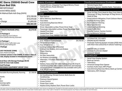 Used 2023 GMC Sierra 2500 Denali w/ Denali Ultimate Package image 11