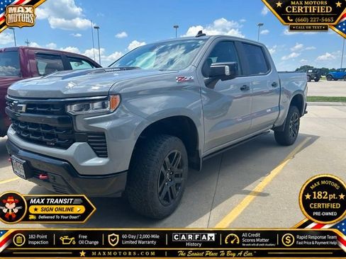 Used 2024 Chevrolet Silverado 1500 LT Trail Boss w/ LT Trail Boss Premium Package AWD/4WD image 1