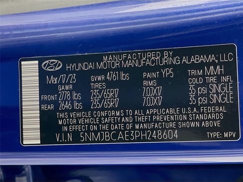 Certified 2023 Hyundai Tucson SEL w/ Cargo Package AWD/4WD image 35