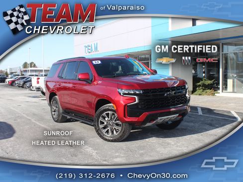 Certified 2024 Chevrolet Tahoe Z71 w/ Luxury Package image 1