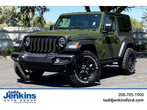 Used 2022 Jeep Wrangler Willys image 1