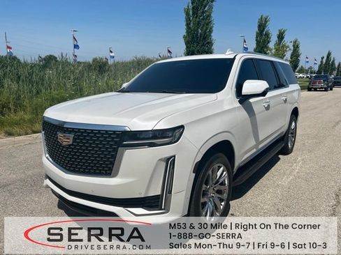 Used 2021 Cadillac Escalade ESV Premium Luxury w/ Performance Package AWD/4WD image 1