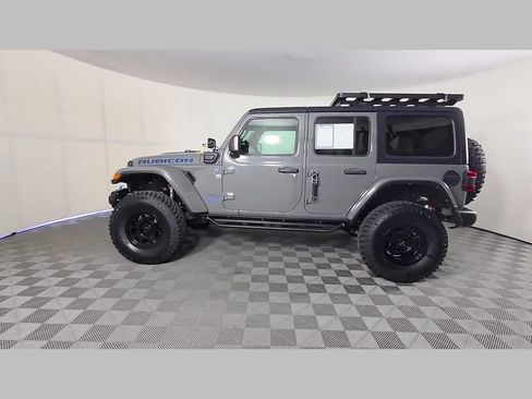 Used 2022 Jeep Wrangler Unlimited Rubicon 4xe w/ Steel Bumper Group AWD/4WD image 46