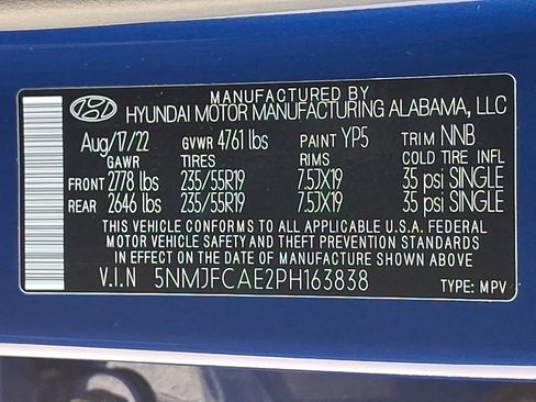 Certified 2023 Hyundai Tucson SEL w/ Convenience Package AWD/4WD image 28
