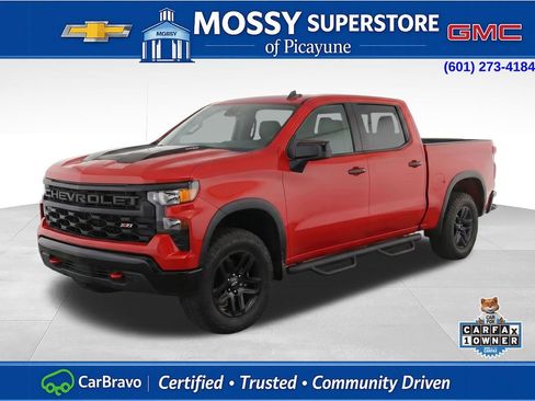 Used 2024 Chevrolet Silverado 1500 Custom Trail Boss AWD/4WD image 1