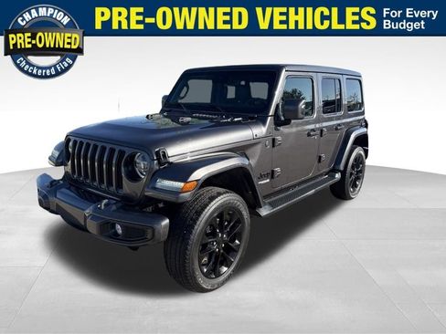 Used 2021 Jeep Wrangler Unlimited Sahara AWD/4WD image 1
