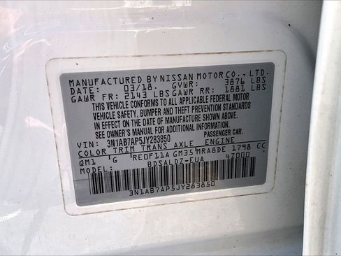 Used 2018 Nissan Sentra SV image 14