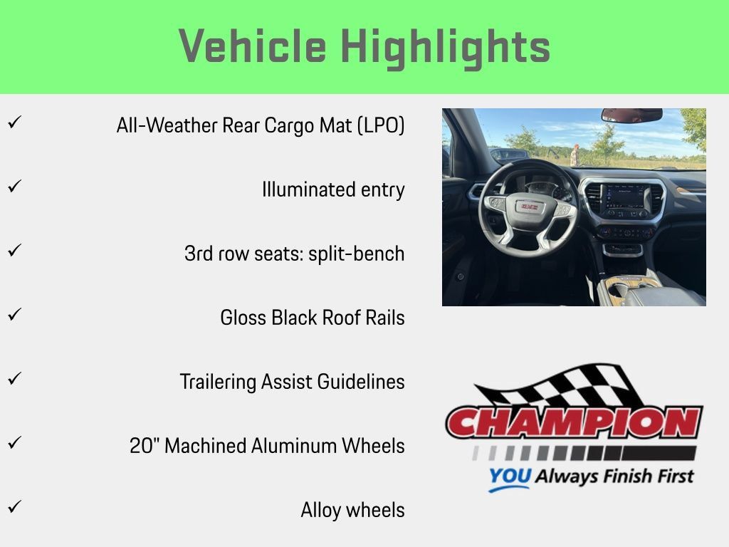 Used 2022 GMC Acadia SLE w/ GMC Pro Grade Package AWD/4WD image 24