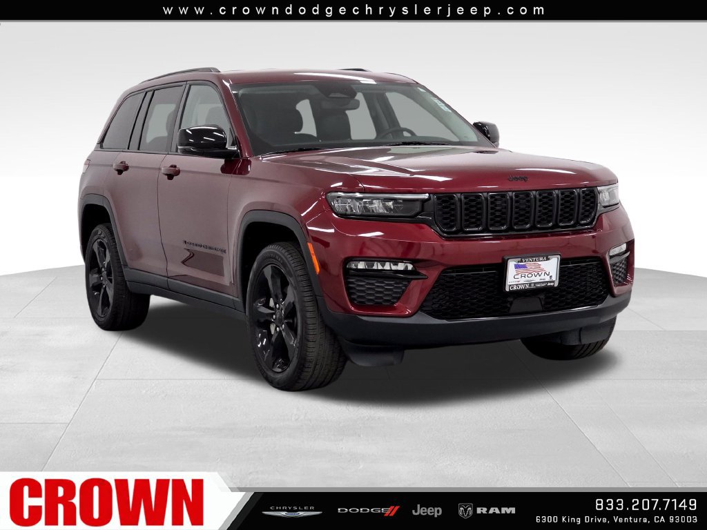 Used 2024 Jeep Grand Cherokee Limited w/ Black Appearance Package RWD 360° Tour
