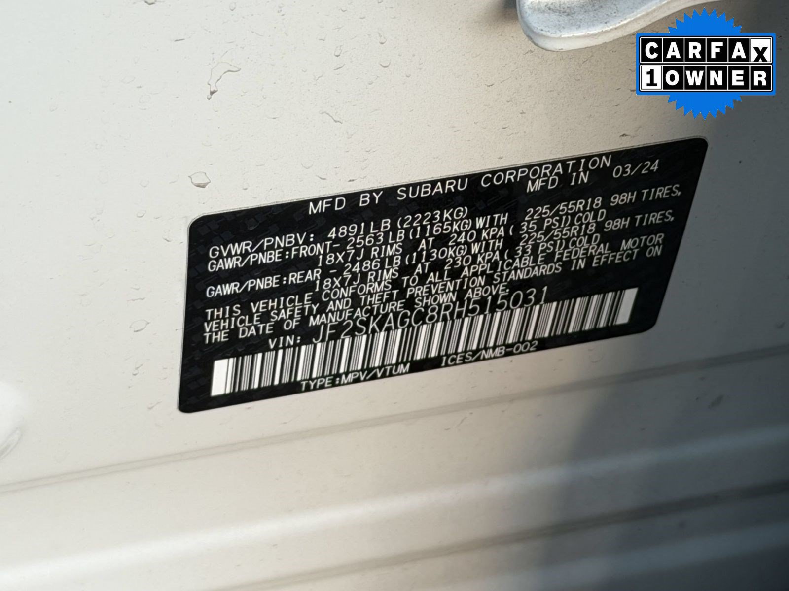 Used 2024 Subaru Forester Sport AWD/4WD image 26