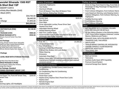 Used 2023 Chevrolet Silverado 1500 RST w/ All Star Edition Plus AWD/4WD image 38