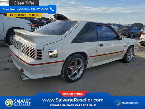 Used 1987 Ford Mustang GT image 4