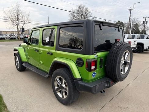 Used 2020 Jeep Wrangler Unlimited Sahara w/ Uconnect 4C Nav & Sound Group image 7