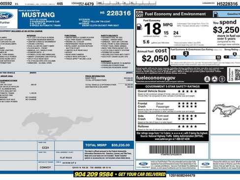 Used 2017 Ford Mustang GT RWD image 35