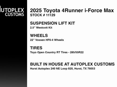 Used 2025 Toyota 4Runner TRD Off-Road image 2