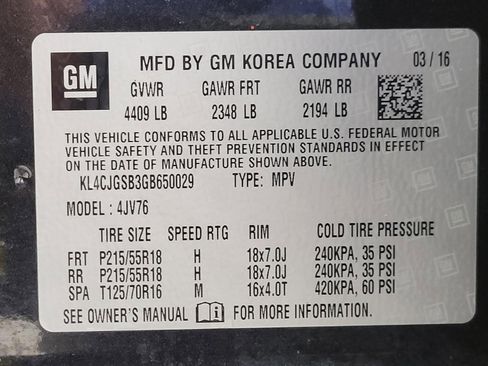 Used 2016 Buick Encore Leather AWD/4WD image 29