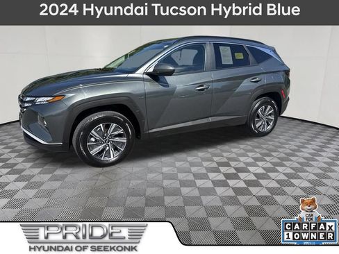 Used 2024 Hyundai Tucson Blue AWD/4WD image 1
