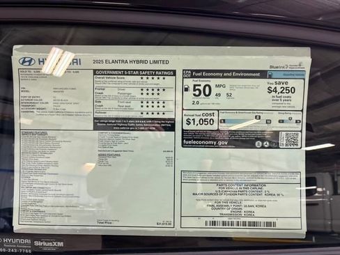 New 2025 Hyundai Elantra Limited image 38