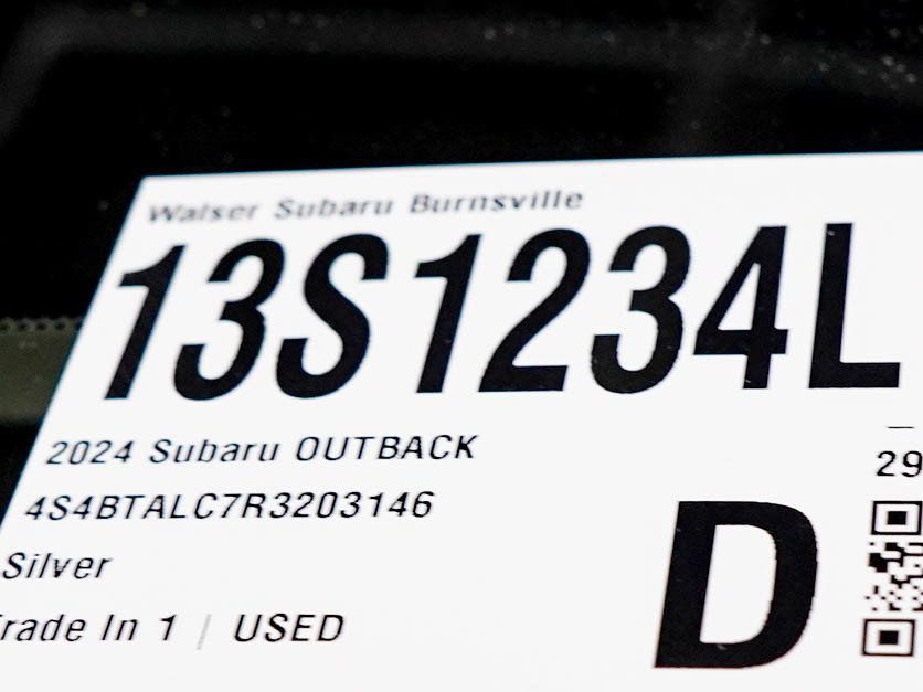 Used 2024 Subaru Outback Onyx Edition AWD/4WD image 30