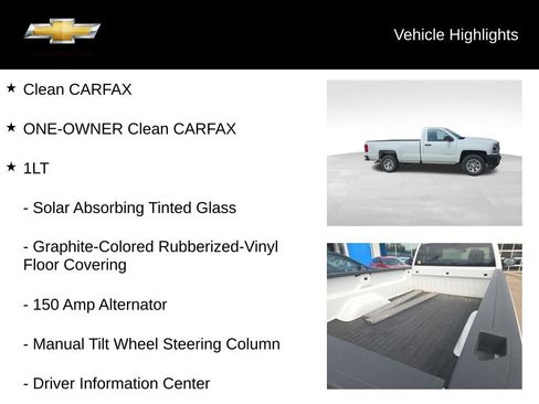 Used 2016 Chevrolet Silverado 1500 W/T w/ WT Convenience Package RWD image 18