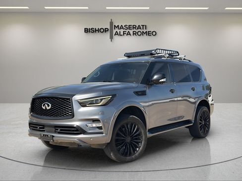 Used 2021 INFINITI QX80 Premium Select w/ Cargo Package AWD/4WD image 2