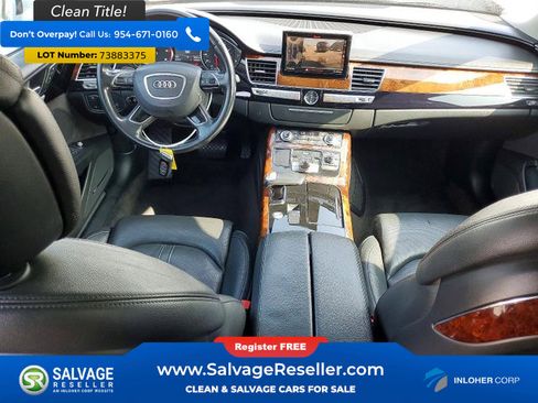Used 2014 Audi A8 L TDI w/ Premium Package image 11