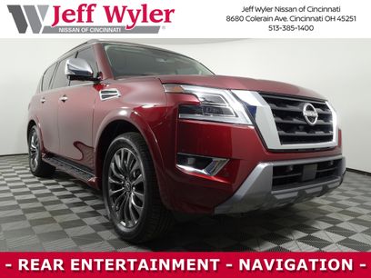 Used 2023 Nissan Armada Platinum w/ Captain's Chairs Package