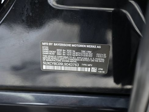 Used 2020 BMW X6 M50i w/ Premium Package image 72