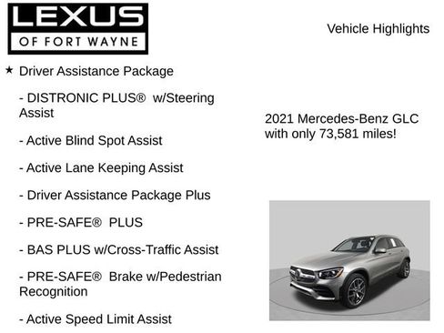 Used 2021 Mercedes-Benz GLC 300 4MATIC image 7