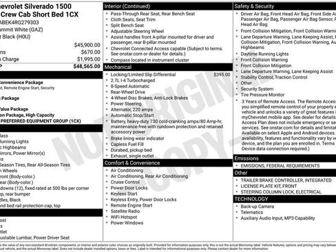 Used 2024 Chevrolet Silverado 1500 Custom image 56