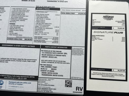 New 2026 GMC Sierra 1500 Denali w/ Denali Reserve Package image 37