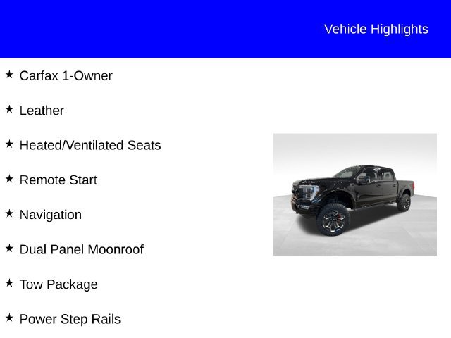 Used 2022 Ford F150 Lariat w/ Equipment Group 502A High AWD/4WD image 2