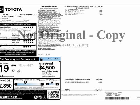 Used 2024 Toyota Tundra Platinum image 4