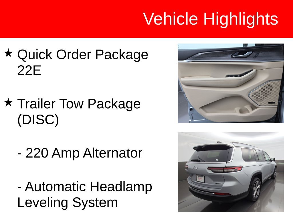 Used 2021 Jeep Grand Cherokee L Limited w/ Luxury Tech Group II AWD/4WD image 18