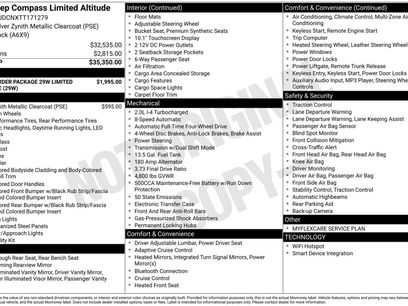 New 2026 Jeep Compass Limited
