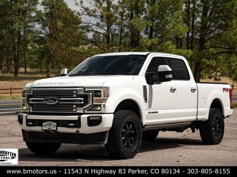 Used 2020 Ford F350 Limited AWD/4WD image 8