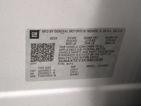Used 2019 Chevrolet Equinox LT w/ Driver Convenience Package AWD/4WD image 40