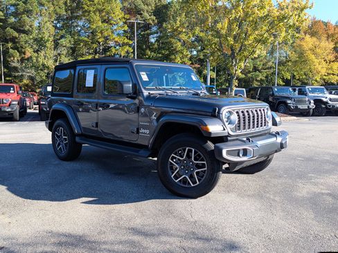 Used 2024 Jeep Wrangler Sahara w/ Technology Group image 3