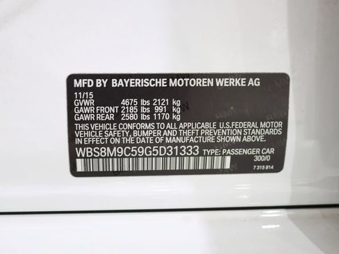 Used 2016 BMW M3 RWD image 44