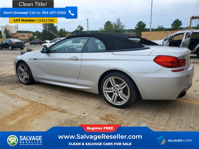 Used 2015 BMW 650i xDrive Convertible AWD/4WD image 3