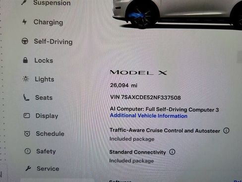 Used 2022 Tesla Model X AWD/4WD image 16
