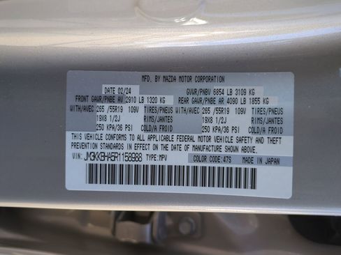 Certified 2024 MAZDA CX-90 Plug-In Hybrid w/ Preferred image 35