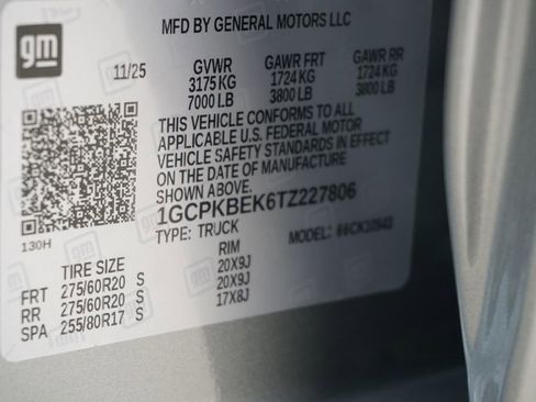 New 2026 Chevrolet Silverado 1500 Custom image 35